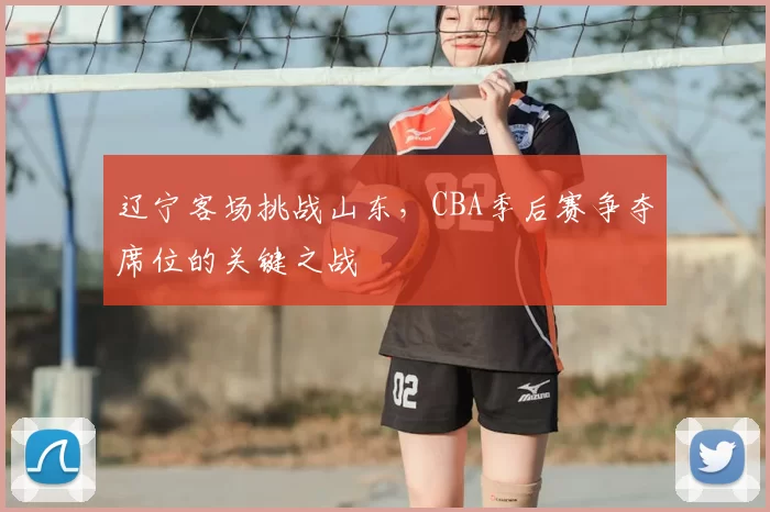 辽宁客场挑战山东,CBA季后赛争夺席位的关键之战